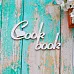 Украшение из чипборда "Cook book" (ScrapКрым)
