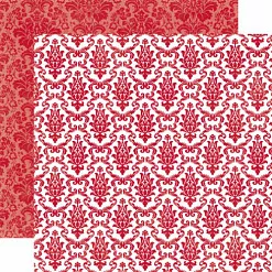 Бумага "Дамаск. Красная гостиная" (Echo Park) Бумага "Дамаск. Красная гостиная" (Echo Park)