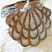 Заготовка для альбома 20х20 см "Ракушка" (CraftStory) Заготовка для альбома 20х20 см "Ракушка" (CraftStory)