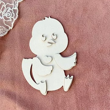 Заготовка для тиснения "Цыпленок", 7х10 см (LeoMammy)