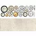 Лист с картинками 10х30 см "Классическое время" (ScrapMania)