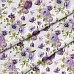 Отрез ткани 79х50 см "Фиолетовая клумба" (Cotton)
