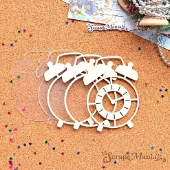 Шейкер "Фономикс. Новогодний. Будильник большой", 6,2х8,7 см (ScrapMania) Шейкер "Фономикс. Новогодний. Будильник большой", 6,2х8,7 см (ScrapMania)