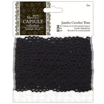 Кружево "Midnight Blush", 5 м (DoCrafts)