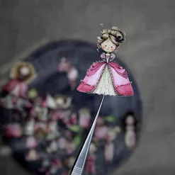 Набор тканевых высечек "Маленькая королева", 30 шт (ScrapMania) Набор тканевых высечек "Маленькая королева", 30 шт (ScrapMania)