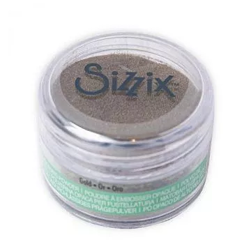 Пудра для эмбоссинга непрозрачная "Gold" (Sizzix)