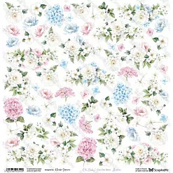 Бумага 30х30 см "Oh, Baby. Flowers" (ScrapAndMe)