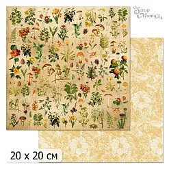 20х20 Бумага "Ворожея. Дизайн 6" (ScrapMania) 20х20 Бумага "Ворожея. Дизайн 6" (ScrapMania)