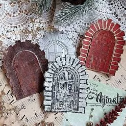 Нож "Дверь в старый замок", 9,2х7,1 см (AgiArt)