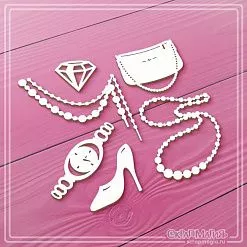 Чипборд "Женские штучки", 4,5х4,9 см (СкрапМагия)