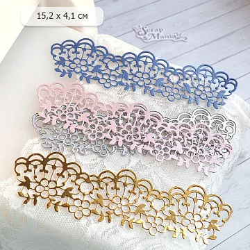 Нож "Кружево. Графиня. Бордюр", 15,2х4,1 см (ScrapMania)