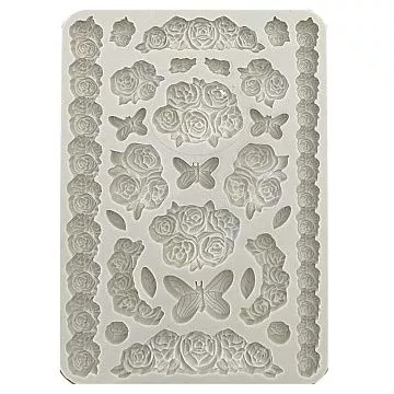 Молд 15х21 см "Shabby Rose" (Stamperia)