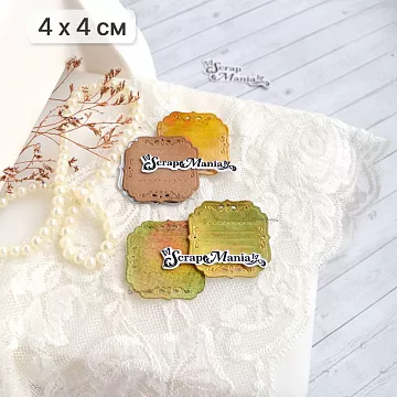 Нож "Джанк. Журналинг квадратный", 4х4 см (ScrapMania)