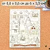 Чипборд "Дачный Новый Год. Домики", 12х15 см (ScrapMania)