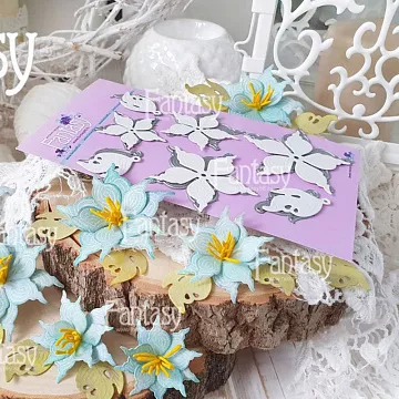 Нож "Карибский цветок 1297", 5,7 см (Fantasy)