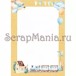Электронные страницы для блокнотов "Веселый паровозик" (ScrapMania)