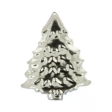 Пуговица пластиковая "Елочка", цвет золотой (Gamma)