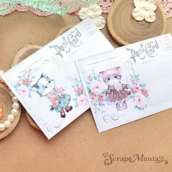 Набор карточек "МурТильда", 7х10 см, 16 шт (ScrapMania)