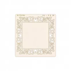 Украшение из чипборда "Ажурная рамка 2" (Mr.Painter)