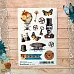 Набор наклеек А6 "Вечные странники. Атмосфера" (ScrapMania)