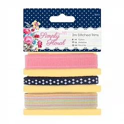 Набор лент "Simply Floral" (DoCrafts)