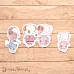 Набор высечек из бумаги "Непоседы" (ScrapMania)