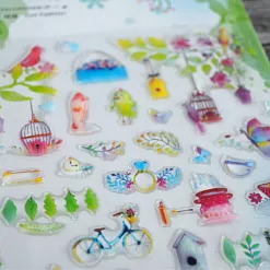 Наклейки мягкие 12х23 см "Весна"