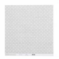 Бумага 30х30 см на клеевой основе "Горошек" (АртУзор)