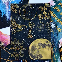 Набор карточек "Тайны вселенной", 16 шт (ScrapMania)