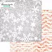 Бумага "Снежинки и ноты. Белое Рождество" (Webster's Pages)