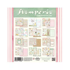 Набор бумаги 15х15 см "Daydream", 10 листов (Stamperia) Набор бумаги 15х15 см "Daydream", 10 листов (Stamperia)