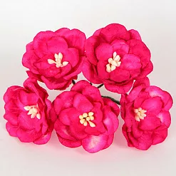 Букет магнолий "Фуксия", 5 шт (Craft) Букет магнолий "Фуксия", 5 шт (Craft)