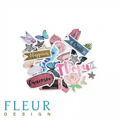 Набор вырубок "Твори" (Fleur-design) Набор вырубок "Твори" (Fleur-design)