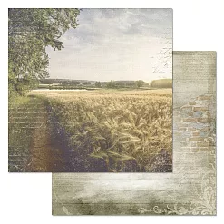 Бумага "Родная. Бескрайние луга" (ScrapMania)