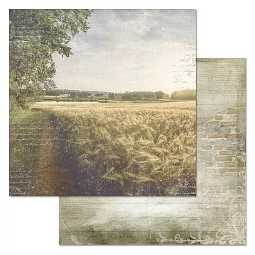 Бумага "Родная. Бескрайние луга" (ScrapMania)