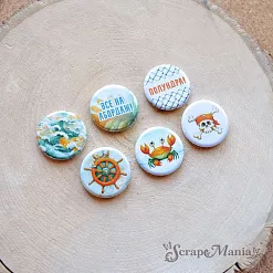 Набор фишек "Маленький пират" (ScrapMania)