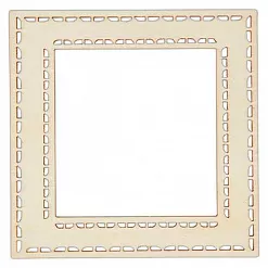 Набор деревянных украшений "Bare Basics. Рамки" (DoCrafts)