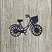 Нож "Велосипед", 4х6,5 см (ArtScrap)