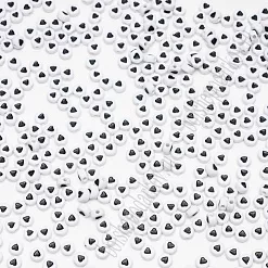 Набор бусин "Сердечки. Круглые", 7 мм, 10 гр