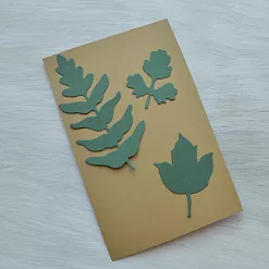 Набор вырубок "Гербарий. Трава", цвет темно-зеленый Набор вырубок "Гербарий. Трава", цвет темно-зеленый