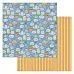 Набор бумаги 20х20 см "Роботы", 12 листов (ScrapMania)