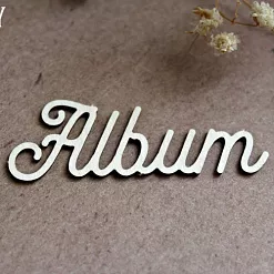 Украшение из чипборда "Album" (Fantasy)