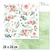 20х20 Бумага "Нежные цветы. Дизайн 4" (ScrapMania) 20х20 Бумага "Нежные цветы. Дизайн 4" (ScrapMania)