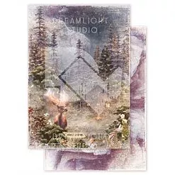 Бумага А4 "Ranger notes 1" (DreamLight Studio)