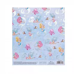 Бумага с голографическим фольгированием 15х15 см "Сказочные глубины" (АртУзор) Бумага с голографическим фольгированием 15х15 см "Сказочные глубины" (АртУзор)