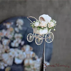 Набор тканевых высечек "Плюшевые малыши", 28 шт (ScrapMania)