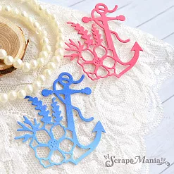 Нож "Море. Якорь", 5,7х6,2 см (ScrapMania)