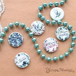 Набор фишек "Весенний этюд. Жизнь прекрасна" (ScrapMania)