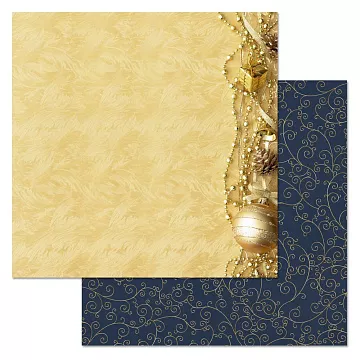 Бумага "Фономикс. Новогодний. Украшения" (ScrapMania)