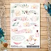 Набор наклеек А6 "Розовые грезы. Эликсир удачи" (Scrapmania)